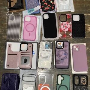 18 Cell Phone Cases, BUNDLE